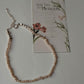925 silver anklet with Basra inspired pearls