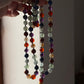 Seven Chakra Jaap Mala 108-8mm Natural Crystal Beads