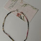 AA Multi Tourmaline 2MM Natural Crystal 925 Sterling Silver Bracelet