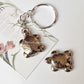 Pyrite For Abundance-Tortoise Key Ring