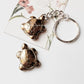 Pyrite For Abundance-Tortoise Key Ring