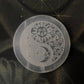 Selenite Charging Plate - Yin Yang- Moon Sun & Stars