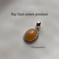 Natural Ethiopian Opal Boho 925 Sterling Silver Pendant
