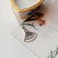 Moonstone Boho Shell 925 Sterling Silver Necklace