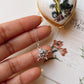 Moonstone Half Lotus 925 Sterling Silver Necklace