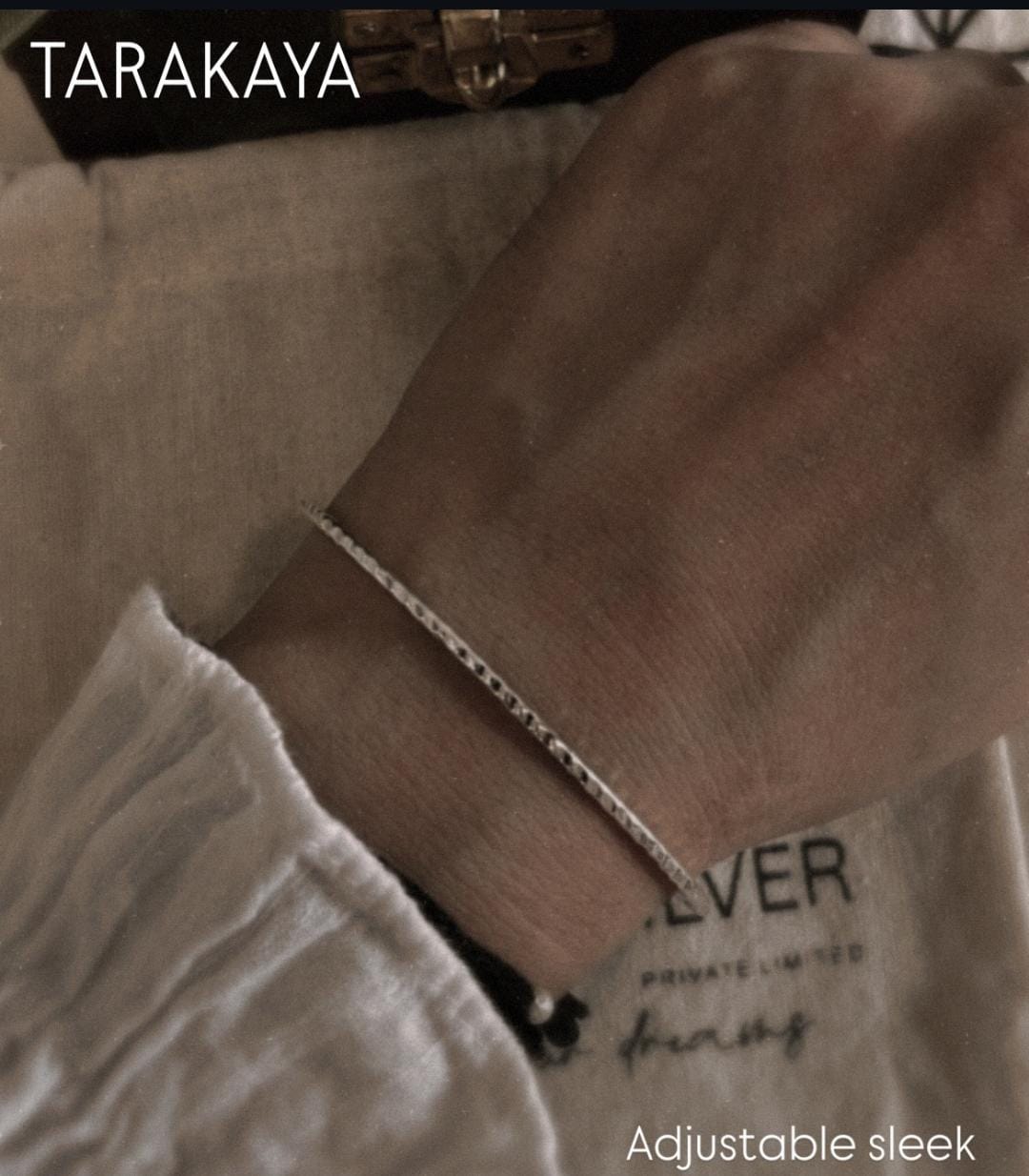 Hammered Adjustable Stackable 925 Sterling Silver Kada