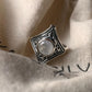 Moonstone Vintage Boho 925 Sterling Silver Ring
