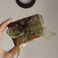 Ribbon and card gift wrap – eco-friendly packaging, no box 