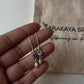 925 silver handcrafted sui dhaga earrings with pearl and flower charm