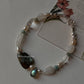SkyFall design labradorite silver bracelet for spiritual healing