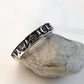 Forest -Reindeer- Moon-Cottage Adjustable 925 Sterling Silver Ring