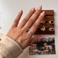 Moon Phases 925 Sterling Silver Band Ring