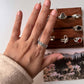 Chunky Braided 925 Sterling Silver Ring - Tarakaya Silver