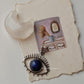 Lapis Lazuli Evil Eye 925 Sterling Silver Pendant