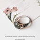 Labradorite Vintage Goth Style Checker Board Cut 925 Sterling Silver Ring