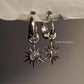 Sunshine Moonstone Plain 925 Sterling Silver Huggies