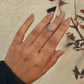 Boho Moon 925 Sterling Silver Ring