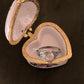Clear Quartz Master Healer Round Boho 925 Sterling Silver Ring