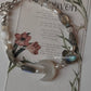 Elegant handcrafted silver bracelet with mystical wing accents  