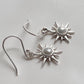 Sunshine Pearl 925 Sterling Silver Earrings