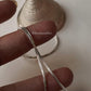 Handcrafted flat snake silver chain with a subtle shine and smooth texture