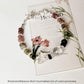 Handcrafted silver bracelet with natural multi-colored tourmaline and quartz  
