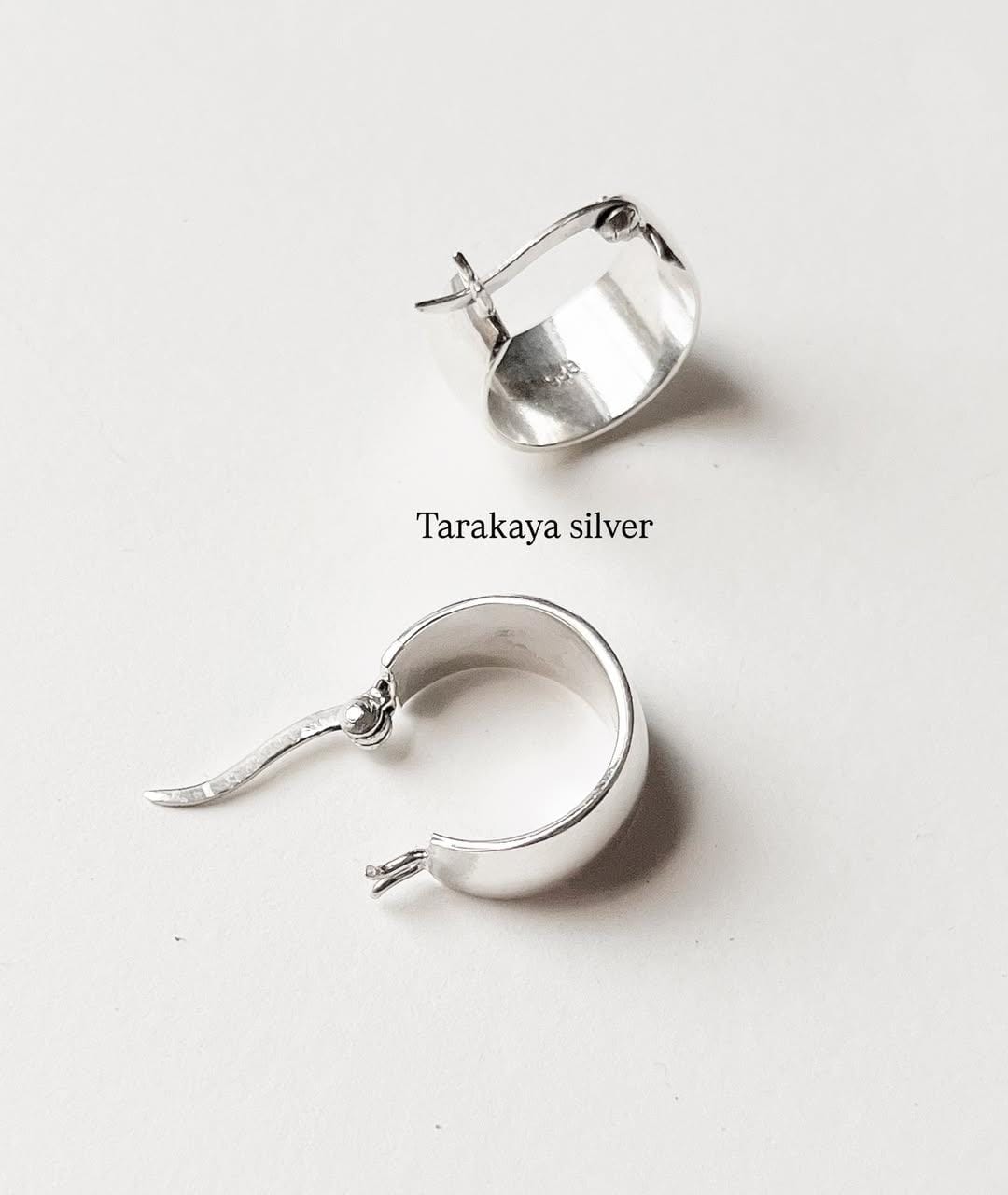 Chunky Italian statement 925 silver hoop earrings  