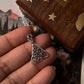 Sterling silver unisex pendant with Trinity Celtic knot design  