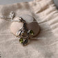 Peridot Green Amethyst Forest 925 Sterling Silver Pendant