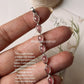 925 silver pendant with pear-cut pink tourmaline  