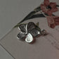 Plumeria flower design 925 silver charm  