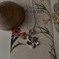 925 sterling silver plumeria charm for bracelets  