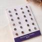Tribal Floral Design Nose Pin in 925 Silver