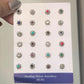 925 Silver Handcrafted Tribal Rawa Floral Nose Pin  