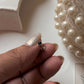 Blue Cz Screw Back Minimal 925 Sterling Silver Nose Pin