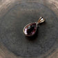Sterling Silver Amethyst Pear-Shaped Pendant 