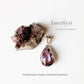 Amethyst Big Pear Handcrafted 925 Silver Pendant