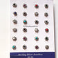 Tribal Rawa Floral Handcrafted South Screw Back Nose Pin  