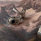 K2 Jasper Handcrafted Wire Wrap 925 Sterling Silver Adjustable Ring