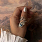 K2 Jasper Handcrafted Wire Wrap 925 Sterling Silver Adjustable Ring