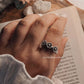3 Daises 925 Sterling Silver Ring