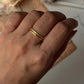 Gold Vermeil Textured & Small Dot Stack Set 925 Sterling Silver Ring