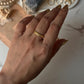 Gold Vermeil Textured & Rope Stack Set 925 Sterling Silver Ring