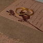 Gold Vermeil Textured & Big Dot Stack Set 925 Sterling Silver Ring