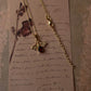 Bohemian Gold Vermeil Bee Garnet 925 Silver Necklace