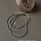 Shiny sunshine moonstone necklace with flat sleek sterling silver chain