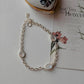 Moonstone 3 Stone 925 Sterling Silver Bracelet