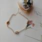 Citrine 3 Stone 925 Sterling Silver Bracelet