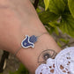 Hamsa Evil Eye Cz 925 Sterling Silver Bracelet