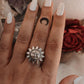 Surya Dev / Sun / Sooraj Tribal Adjustable 925 Sterling Silver Unisex Ring